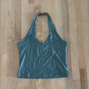 Cotton On Blue Sleeveless Backless Tank Top